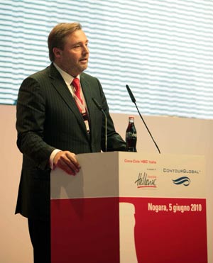 �Ulrik Nehammner Amministratore Delegato AD CEO Coca Cola